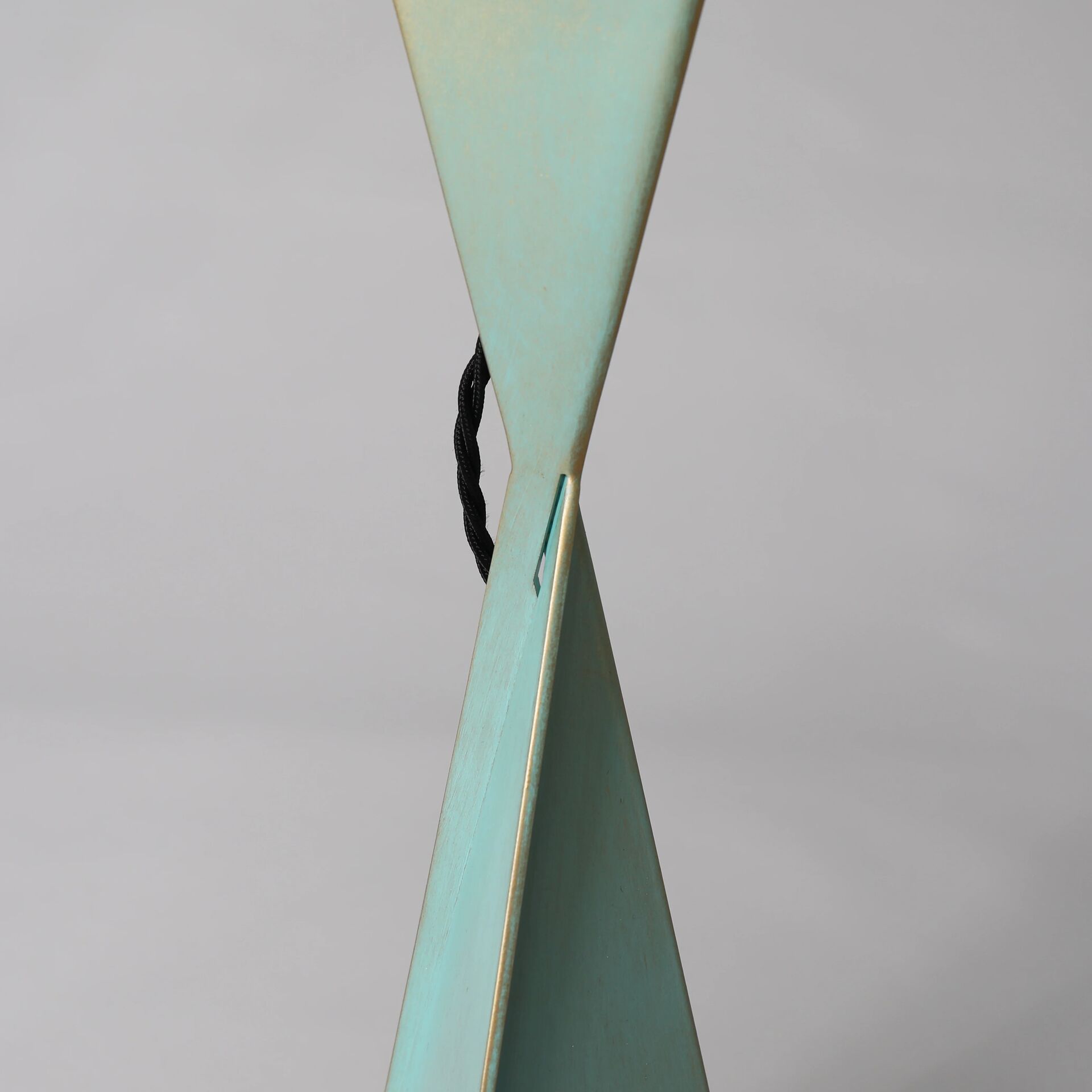 AVA table lamp finished in “Copper verde” H:40cm/15.7in 