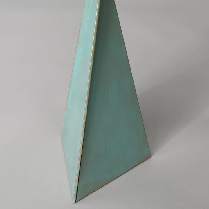 AVA table lamp finished in “Copper verde” H:40cm/15.7in 