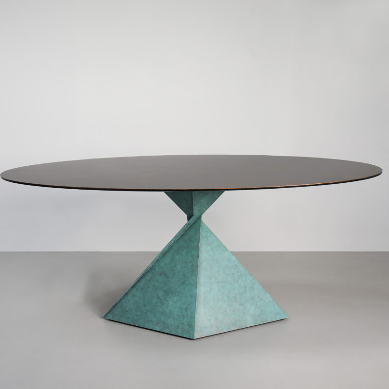 Avebury Dining Table made in Bronze