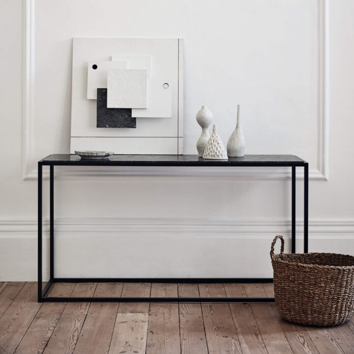 Modern console table by Tom Faulkner