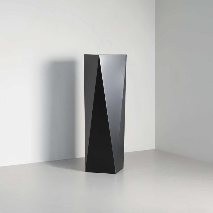 Finished in "Charcoal "with an Aged Bronze top plate