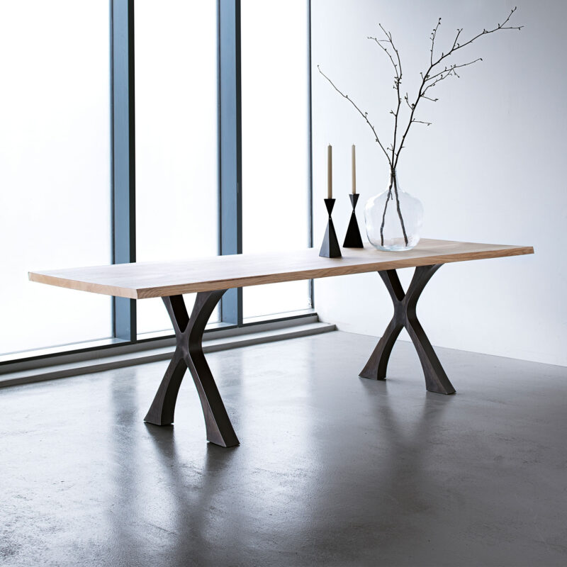 luxury wooden dining table