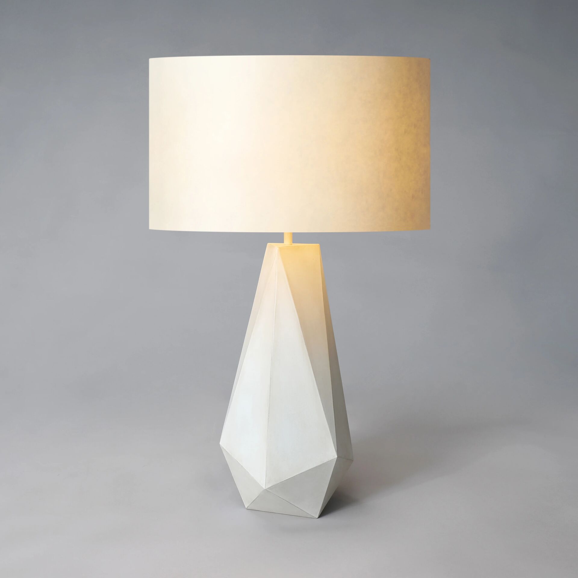 Galena lamp finished in “Chalstone White"