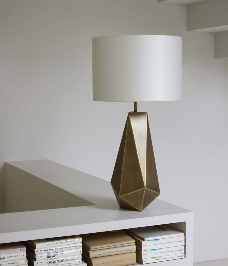 Geometric designer lamp