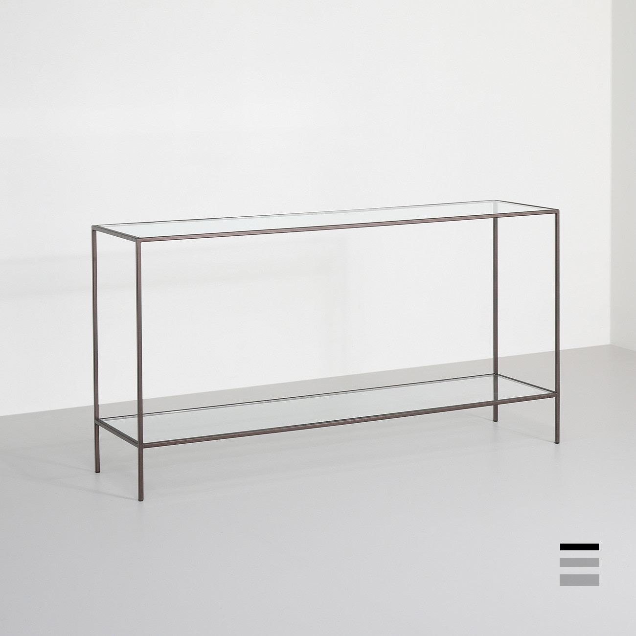Lexington console in Bronze
