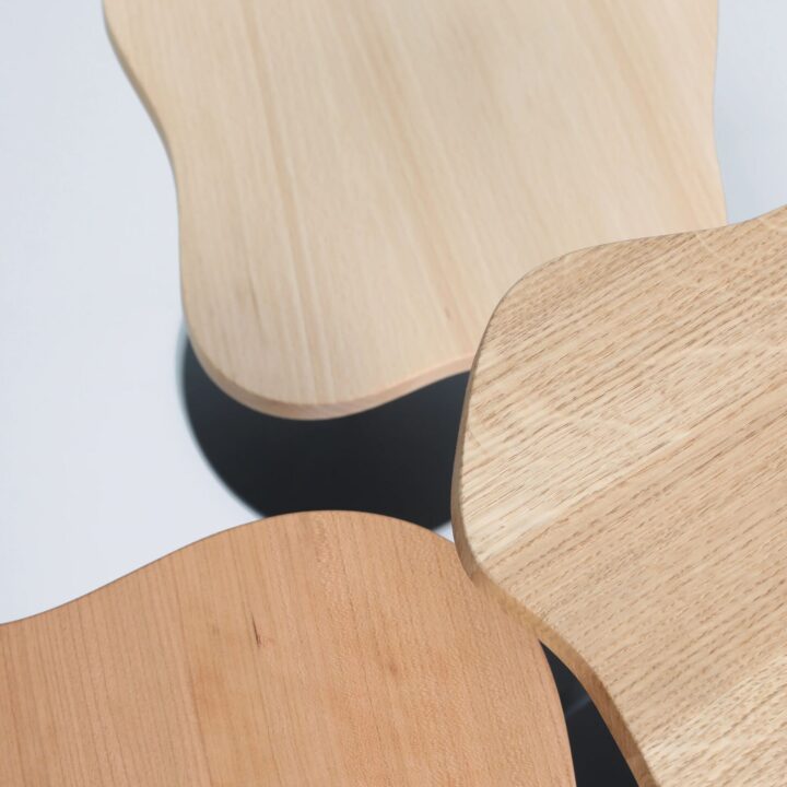 Lily Cocktail tables in Various Woods Detail – WordPress _ Website Image