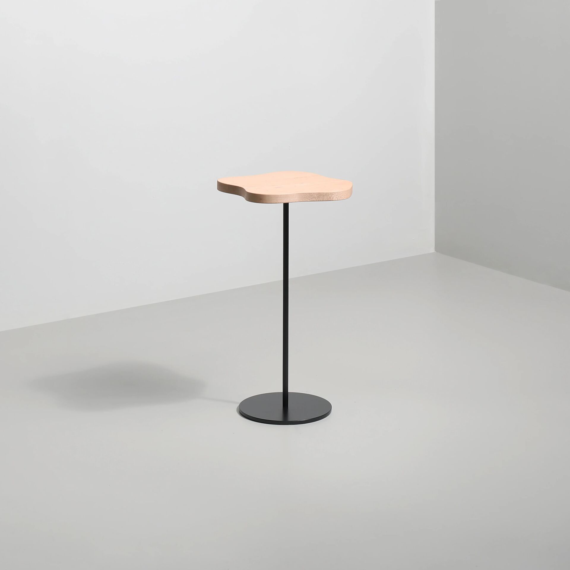 Medium Lily Cocktail Table with "Maple" top