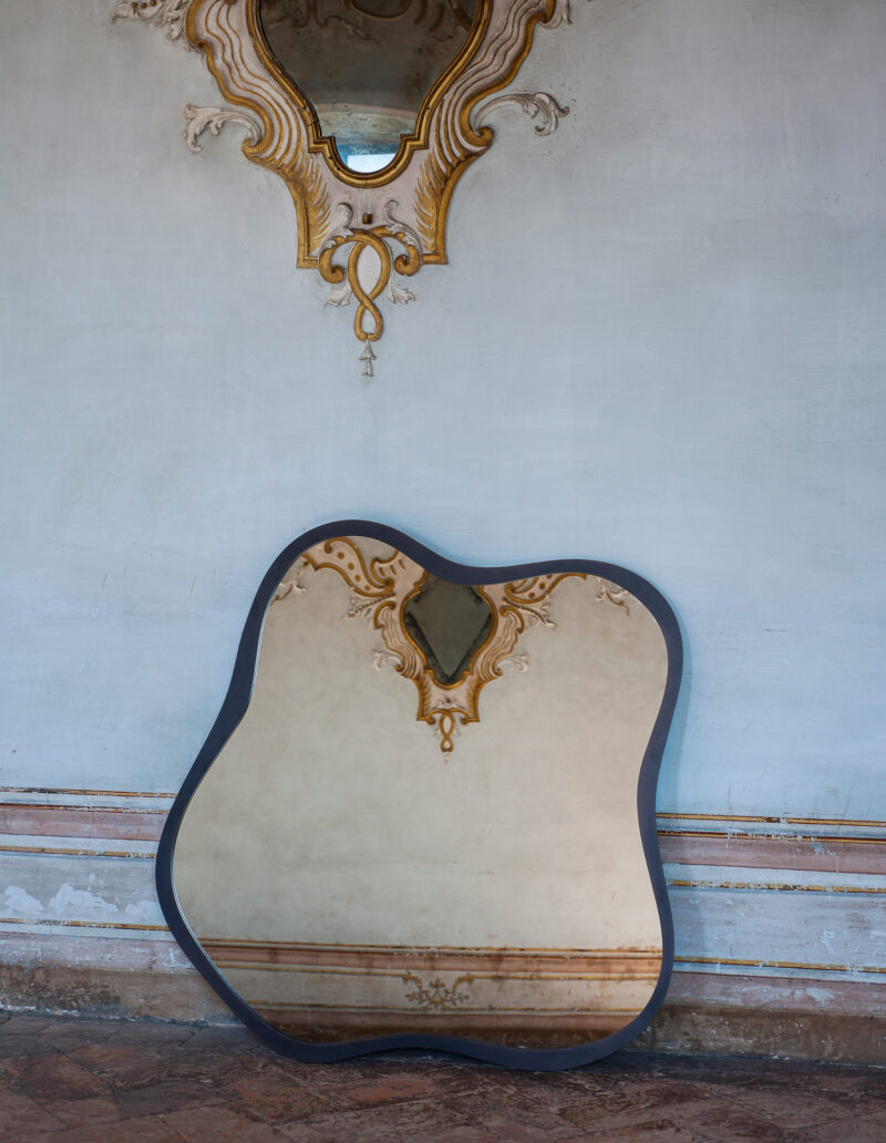 luxury sculptural mirror