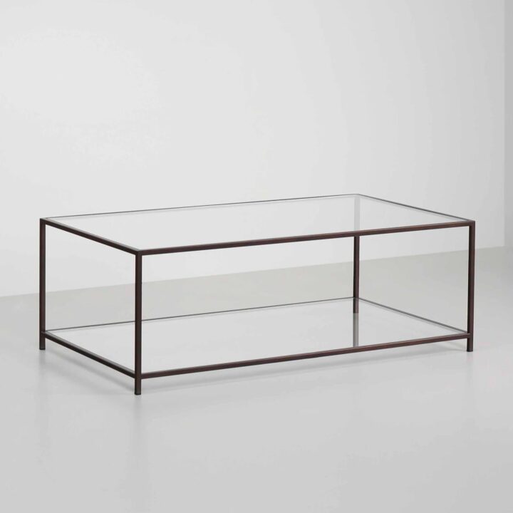 Madison coffee table finished in “Bronze”