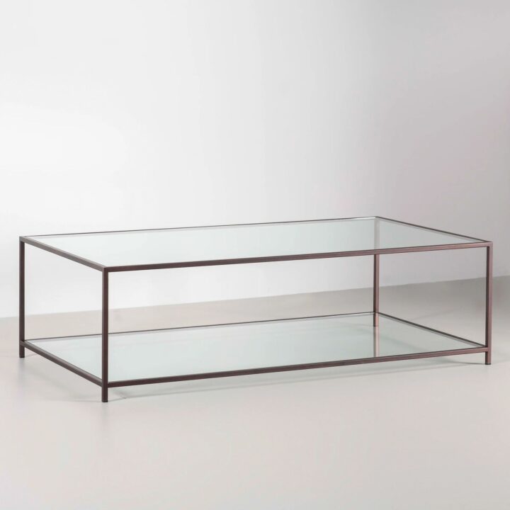 Madison coffee table finished in “Bronze”
