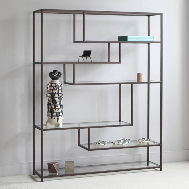 Designer bespoke bookshelf