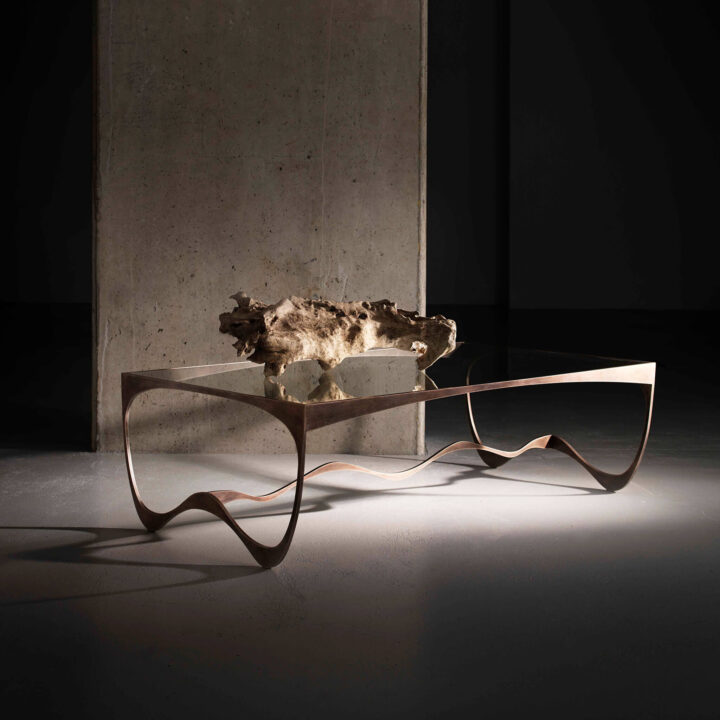 Rectangular coffee table