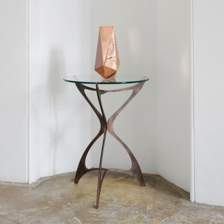 Luxury contemporary side table
