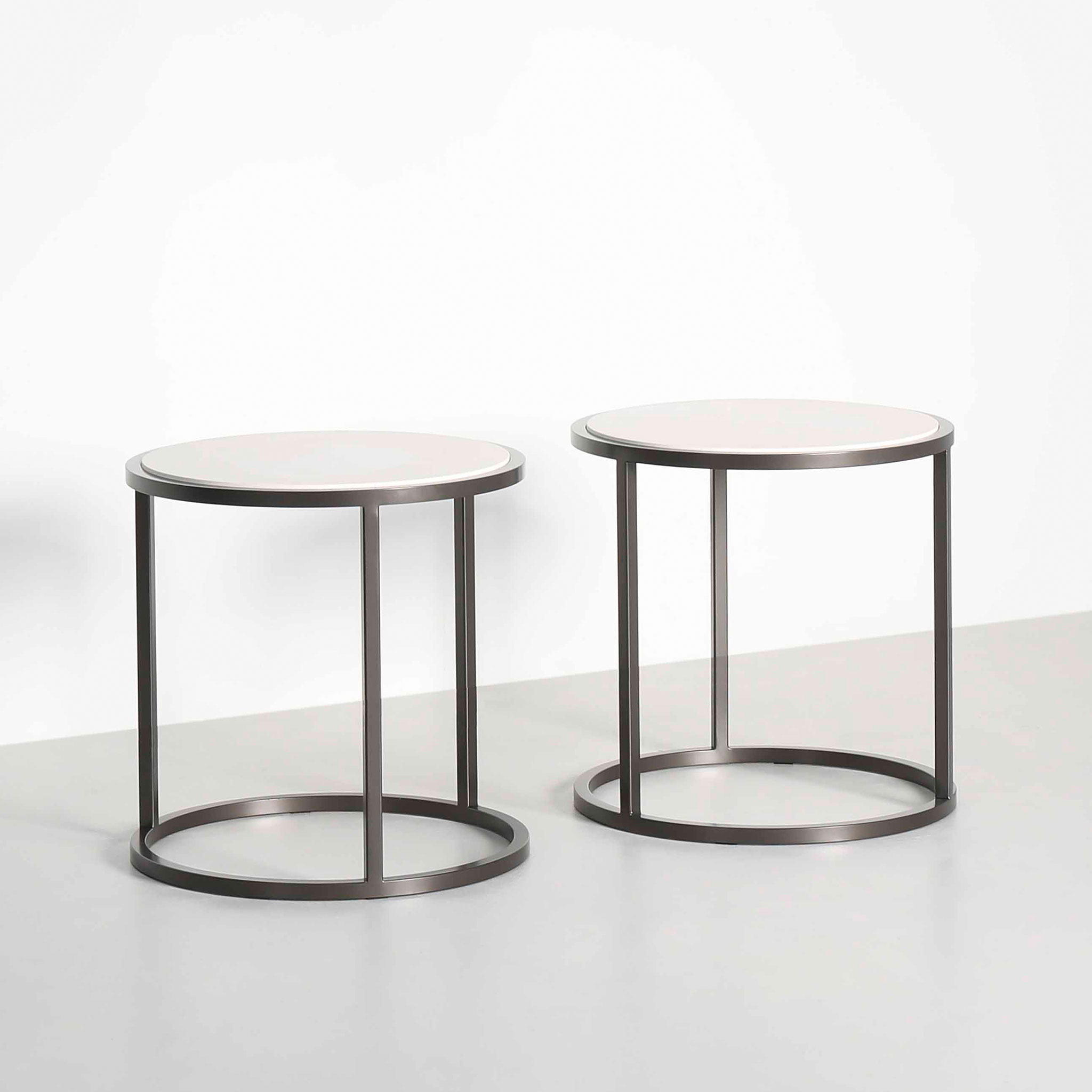 Falcon Bronze finish with Limestone top 