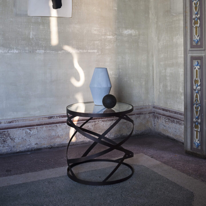 Ariel Round Side Table | Contemporary Furniture by Tom Faulkner