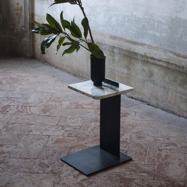 Edge side table by Tom Faulkner