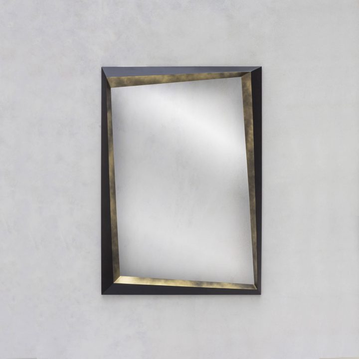 Charcoal and Florentine Gold finish with standard mirror