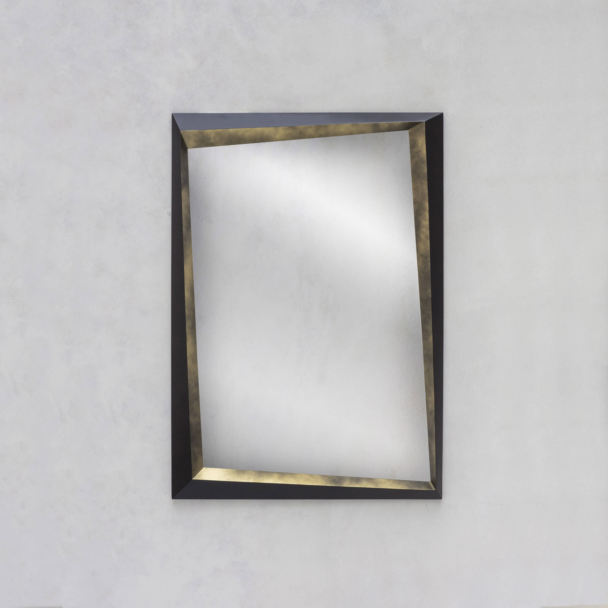 Charcoal and Florentine Gold finish with standard mirror